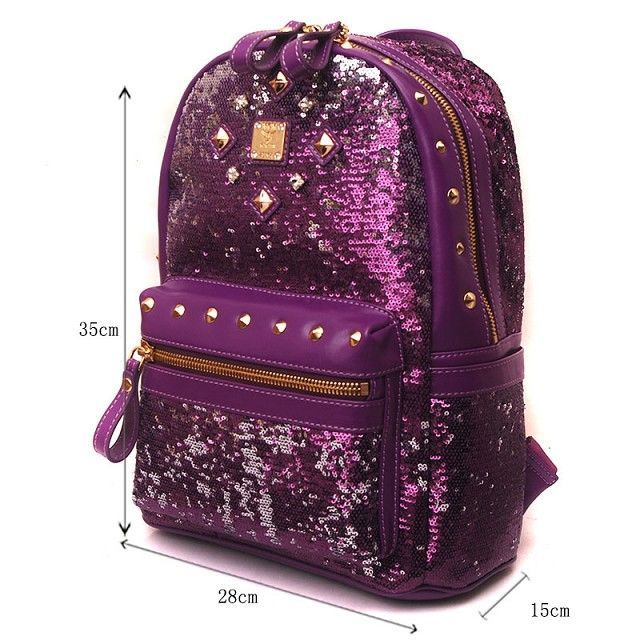 2014 NEW Sytle MCM Studded Backpack NO.0013
